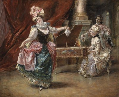 Die Tanzvorführung von Eduardo Leon Garrido